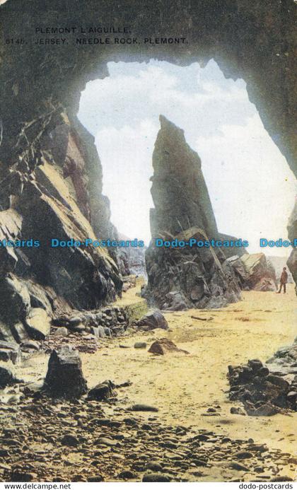 R643040 Plemont. Plemont L Aiguille. Jersey. Needle Rock. The Photochrom. Celesq