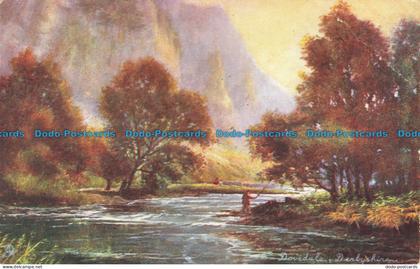 R649464 Dovedale. Derbyshire. Picturesque Derbyshire. Tuck. Oilette. 7122