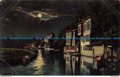 R651214 Constantinople. Les Eaux Douces d Asie. M. J. C