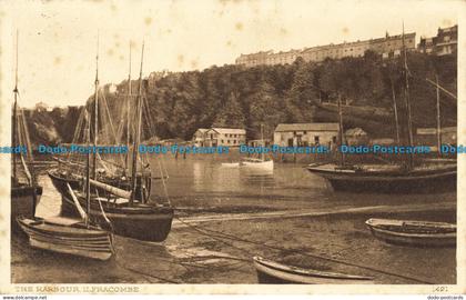 R653397 Ilfracombe. The Harbour. The Ilfracombe Chronicle Series. 1918