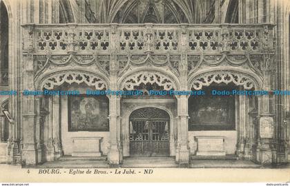 R654494 Bourg. Eglise de Brou. Le Jube. ND