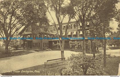 R654583 Mass. Russell House. Lexington. C. B. Webster