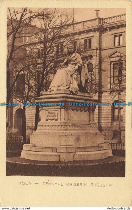 R656646 Koln. Denkmal Kaiserin Augusta. Photogravur