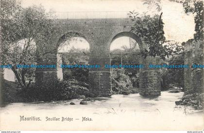 R677407 Mauritius. Souillac Bridge. Moka. 1908