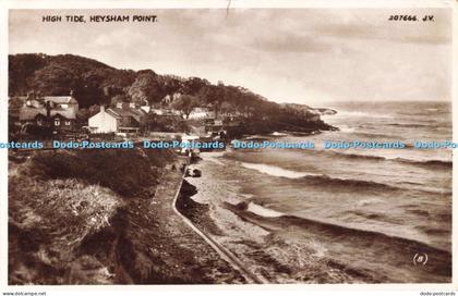 R688574 High Tide. Heysham Point. Valentine. RP. 1939