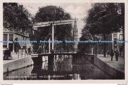 R689590 Amsterdam. Groenburgwal Met Zuiderkerktoren. Vigevano. RP