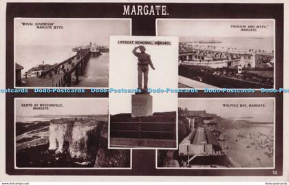 R700629 Margate. Royal Sovereign Margate Jetty. Lifeboat Memorial. Walpole Bay.