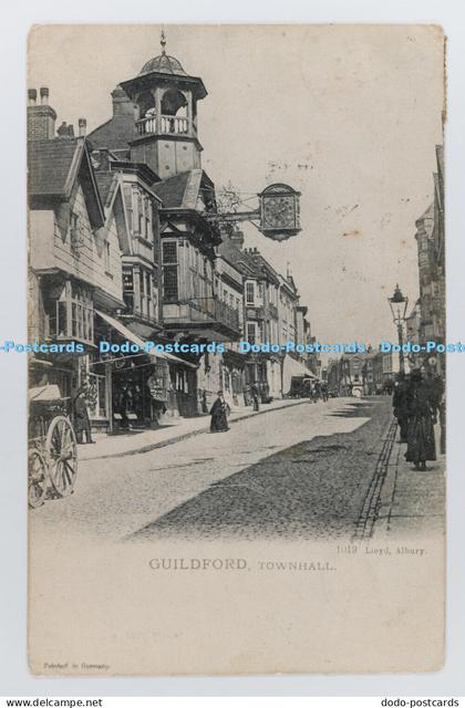 R713819 Guildford. Town Hall. Lloyd. Albury. 1904