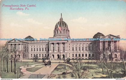 R716851 Pa Harrisburg Pennsylvania Sate Capitol William H Rau Philadelphia