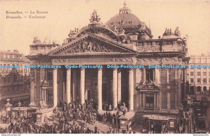 R725199 Brussels Exchange Postcard