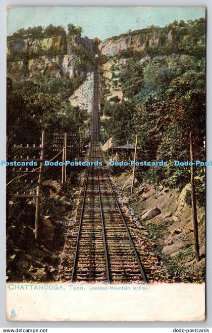 R742885 Chattanooga Tenn Lookout Mountain Incline Raphael Tuck and Sons Series N