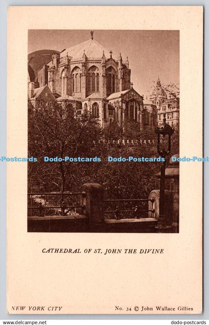 R745748 New York City Cathedral of St John the Divine Pictorial Company John Wal