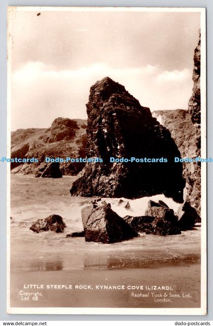 R749968 Lizard Kynance Cove Little Steeple Rock Raphael Tuck and Sons Ltd Real P