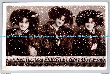 R753394 Best Wishes For a Merry Christmas Rotary Photographic Series PM Tamworth