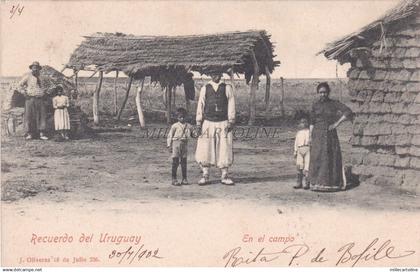 URUGUAY - En el campo 1902