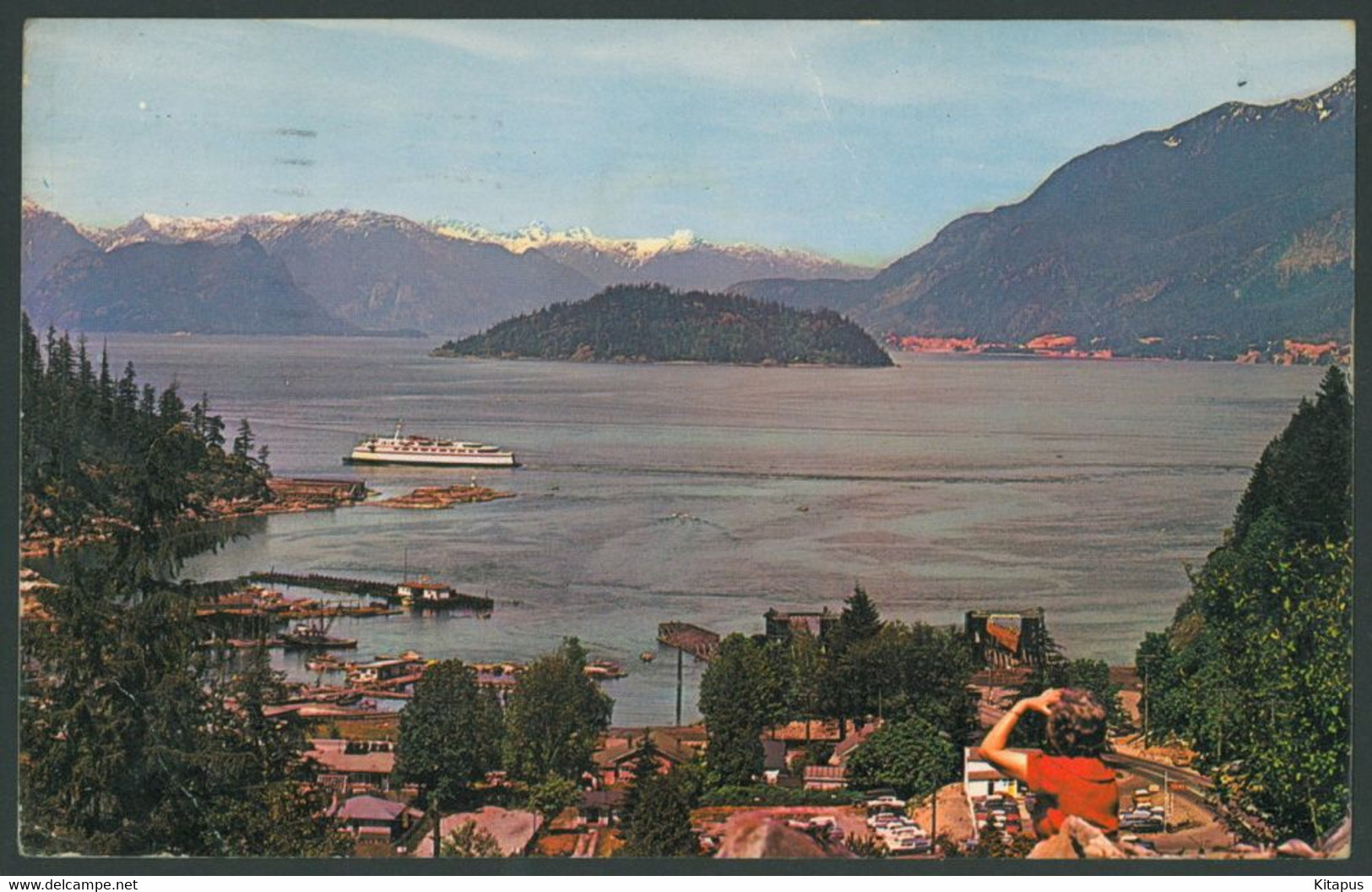 WEST VANCOUVER vintage postcard Canada