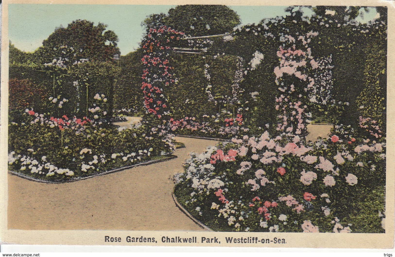 Westcliff on Sea - Rose Gardens, Chalkwell Park