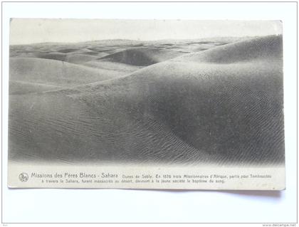 CPA Afrique - Missions des Pères Blancs - Sahara