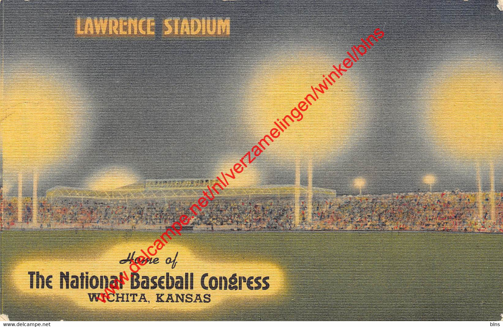 Wichita - Lawrence Stadium - Home of The National Baseball Congress - Kansas - United States - baseball