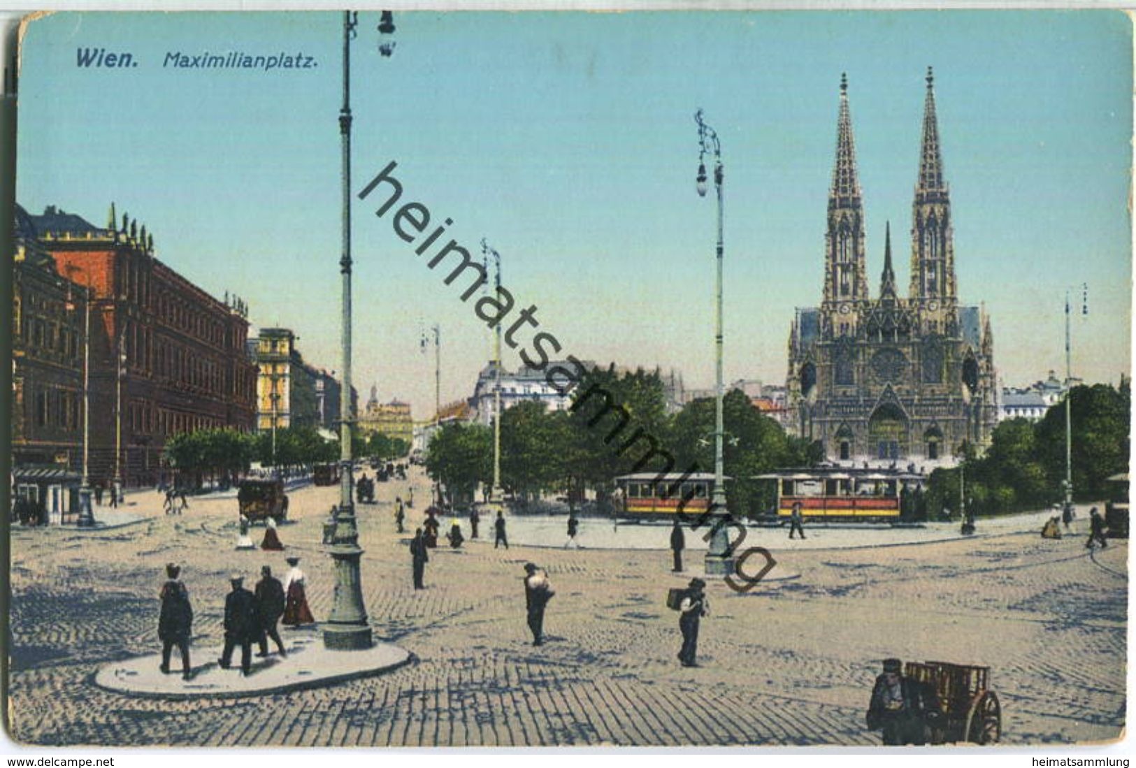 Wien - Maximilianplatz - Strassenbahn