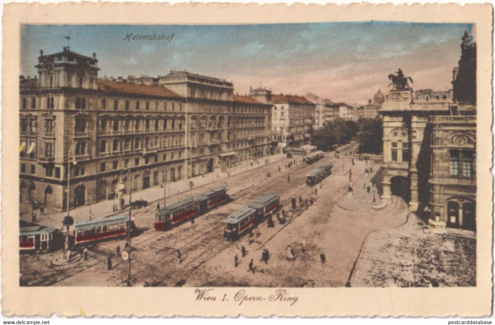 Wien - Opera-Ring - & tram