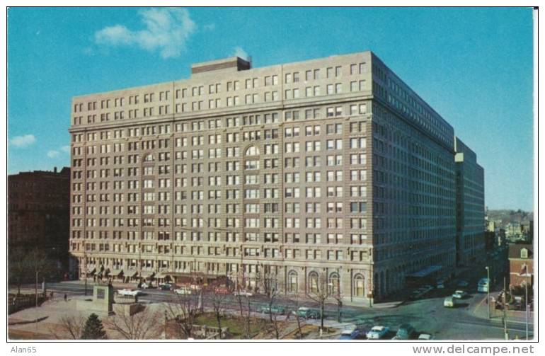 Wilmington DE Delaware, DuPont &amp; Nemours Buildings c1950s/60s Vintage Postcard