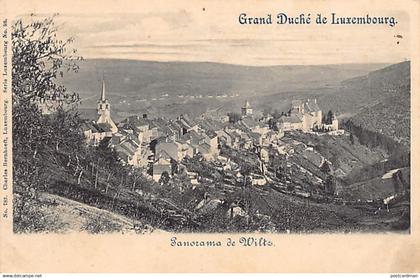 Luxembourg - WILTZ - Panorama - Ed. Ch. Bernhoeft 782 - Série Luxembourg 98