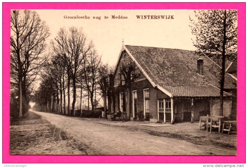 Winterswijk - Groenlosche weg te Meddoo - G.J. ALBRECHT - E.B.