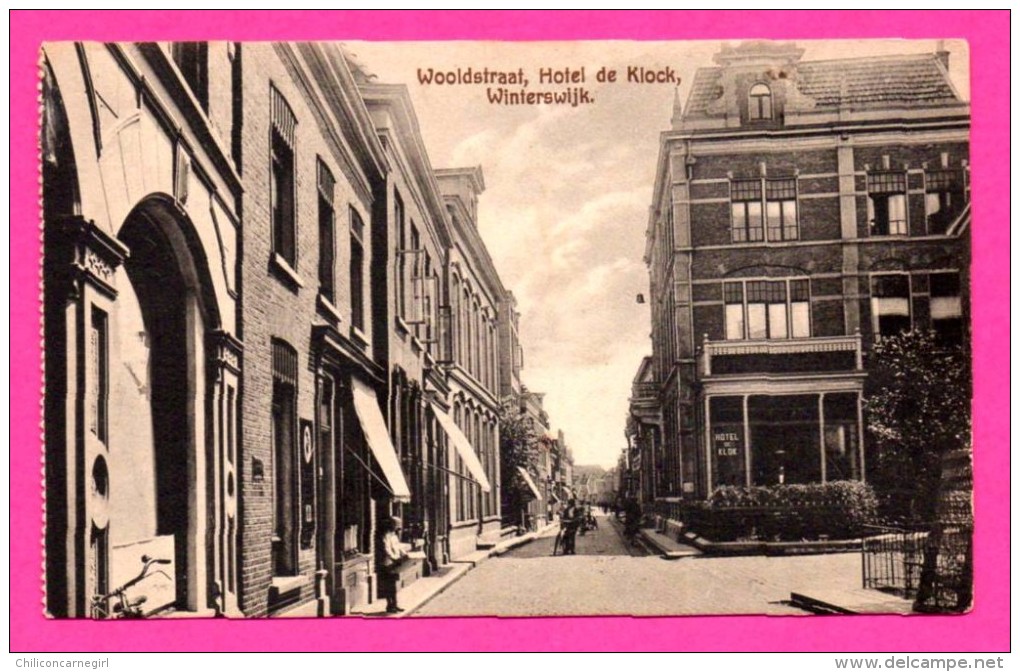 Winterswijk - Wooldstraat - Hotel de Klock - Animée - J. BAARSCHERS