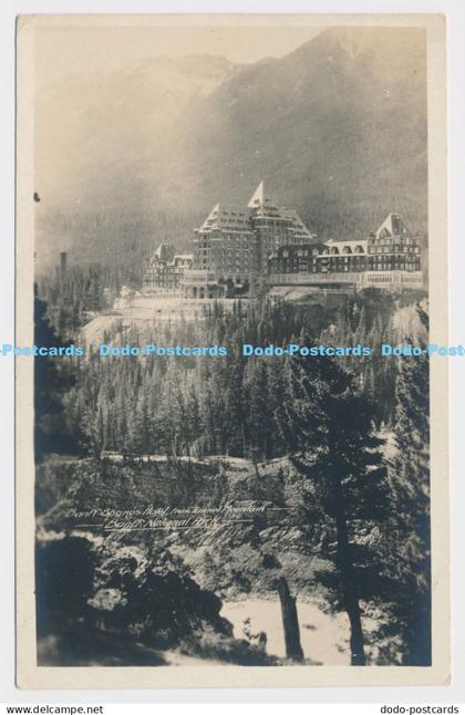 C005145 Banff Springs Hotel from Tunnel Mountain. Banff. National Park. Gowen Su