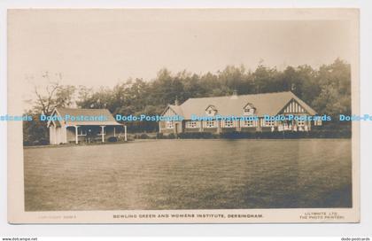 C024830 Dersingham. Bowling Green and Womens Institute. Lilywhite