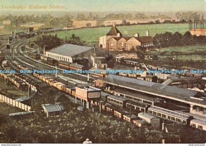 D005337 Trowbridge Railway Station. Wiltshire Railcards. Wiltshire Library and M