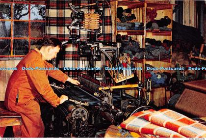 D006953 Weaving at Brora. Sutherland. Dixon