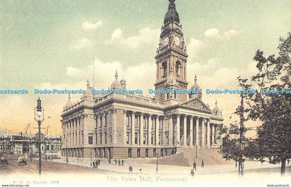 D028163 F. G. O. Stuart. The Town Hall. Portsmouth. 11. Edwardian Portsmouth. Ed