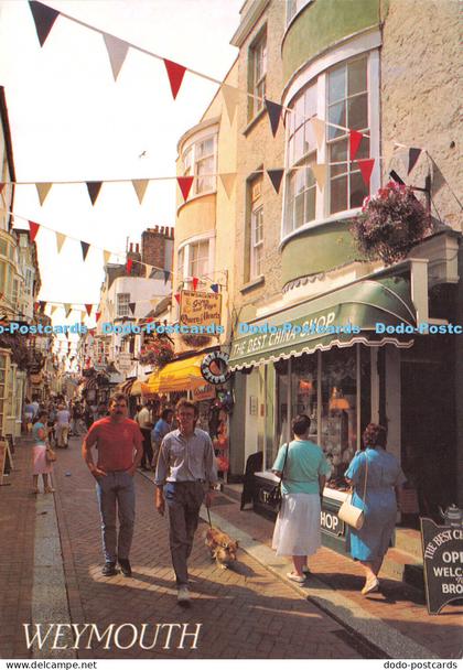 D030829 Weymouth. St. Alban Street. Salmon. Cameracolour