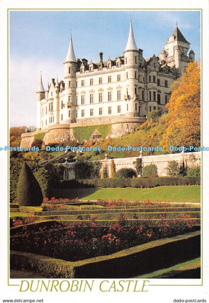 D032153 Sutherland. Autumn at Dunrobin Castle. J. Arthur Dixon. Sutherland Touri