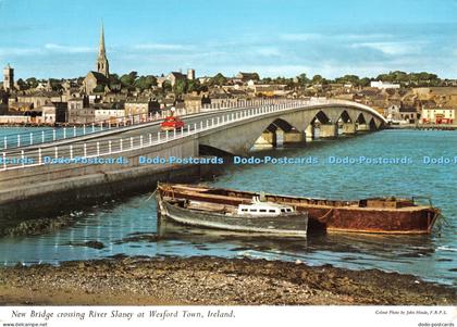 D052965 Ireland. New Bridge crossing River Slaney at Wexford Town. John Hinde. F