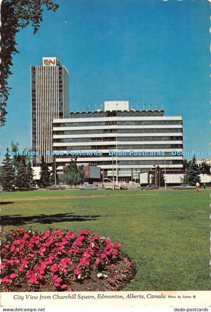 D058672 Canada. Alberta. Edmonton. City View from Churchill Square. Alberta Colo