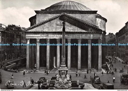 D064668 Roma. Il Pantheon. The Pantheon. M. M. R