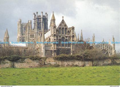 D065164 Ely Cathedral. East End From the Paddock. Judges. C. 15855. X. Ely Cathe