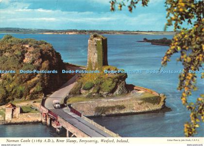 D069946 Ireland. Norman Castle. River Slaney. Ferrycarrig. Wexford. John Hinde.