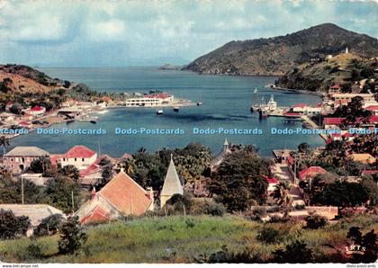 D089789 Saint Barthelemy. La Rade de Gustavia. Antilles Touristiques. Mexichrome