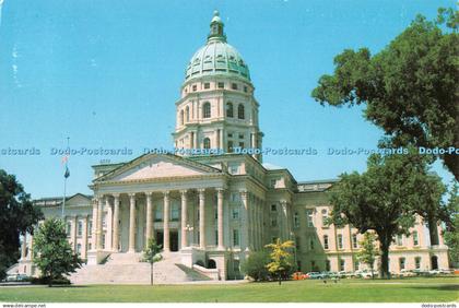 D097491 Kansas Capitol. Topeka. State Capitol. Jack H. Brier. 1983