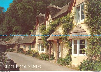 D101911 Blackpool Sands. Devon Cottages at Blackpool Sands. J. Salmon