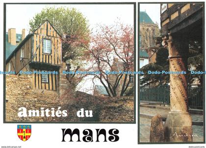 D104532 Amities du Mans. Andrea. Le Mans. Sarthe. Le vieux Mans. Le Pilier rouge