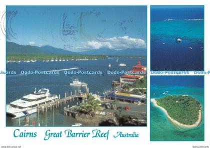 D106583 Australia. Cairns Great Barrier Reef. Murray Views. Multi View. 1998