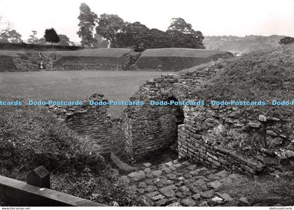 D109736 Monmouthshire. Caerleon Amphitheatre. Entrance H. Crown