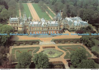 D113193 Buckinghamshire. Aerial View. Waddesdon Manor. Burgess