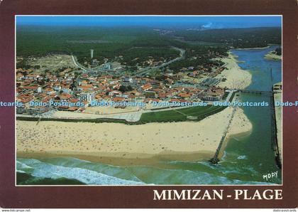 D145238 Mimizan. Plage. Mopy. La France. Les Landes Touristiques Mimizan Plage.