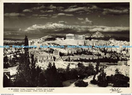 D153548 Athens. View of Acropolis